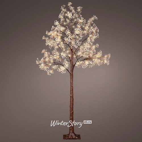 Светодиодное дерево Gypsophila 180 см, 180 теплых белых микро LED ламп, IP44 Kaemingk