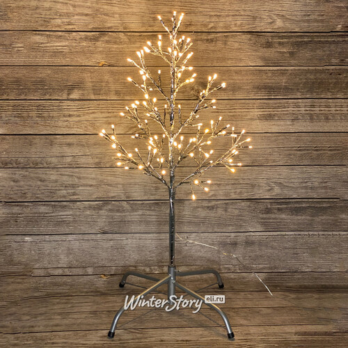 Новогоднее дерево 2D Lausanne Silver 108 см, 230 теплых белых LED ламп с мерцанием, IP44 Kaemingk