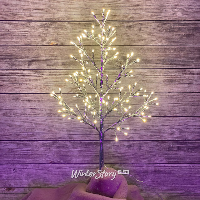 Новогоднее дерево 2D Lausanne Silver 108 см, 230 теплых белых LED ламп с мерцанием, IP44 Kaemingk