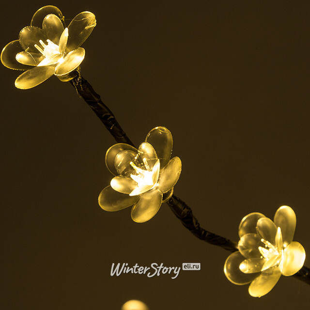 Светодиодное дерево "Цветущая Яблоня", 90 см, уличное, 96 LED ламп, теплый белый Kaemingk (Кейминг)