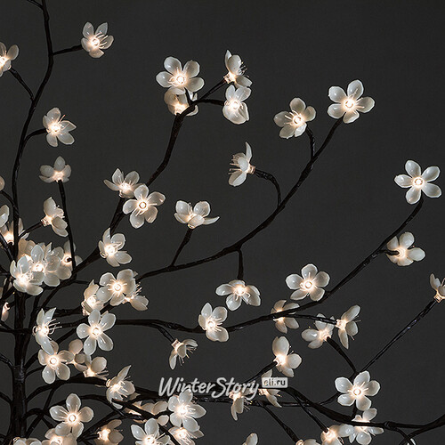 Светодиодное дерево Цветущая Сакура 180 см, уличная, 192 LED ламп, теплый белый Kaemingk