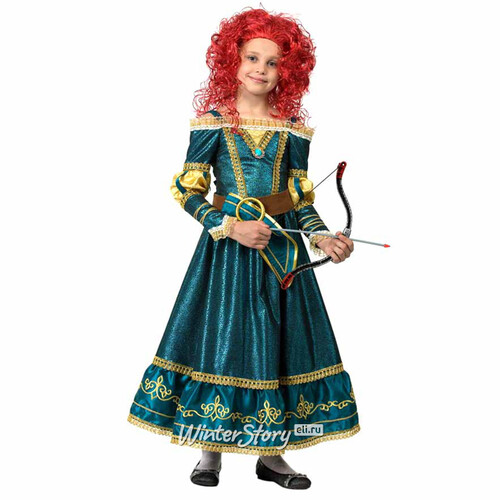 Карнавальный костюм Принцесса Мерида, рост 116 см Батик