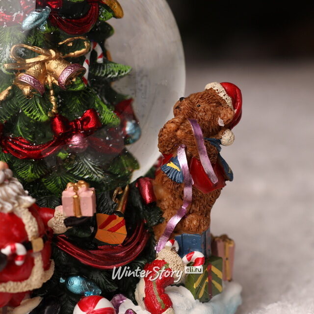 Снежный шар музыкальный Праздничная елка 21*12 см Sigro (Сигро)