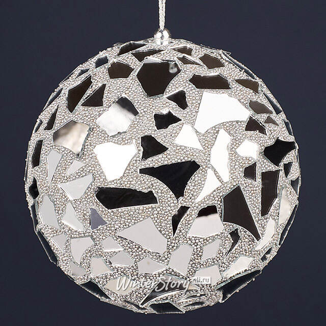 Елочный шар Mirror Mosaic 13 см Winter Deco