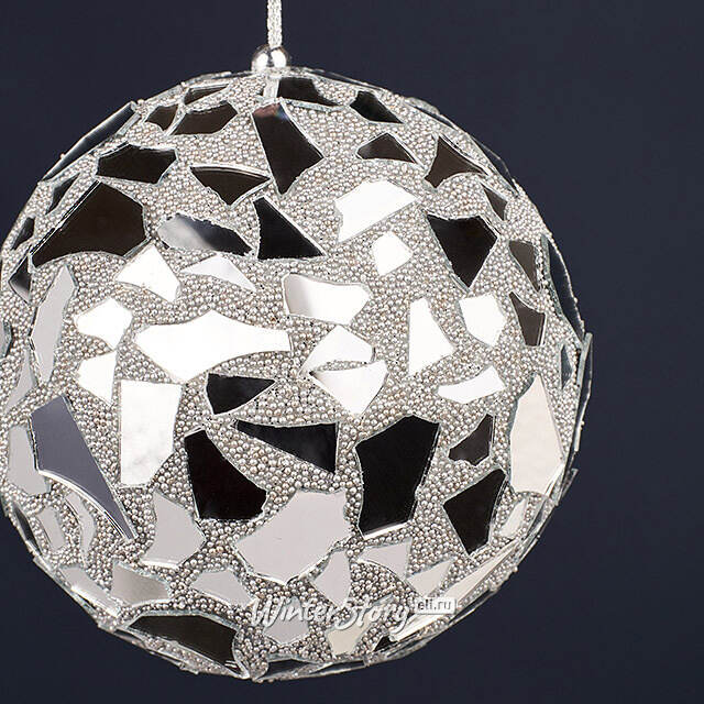 Елочный шар Mirror Mosaic 13 см Winter Deco