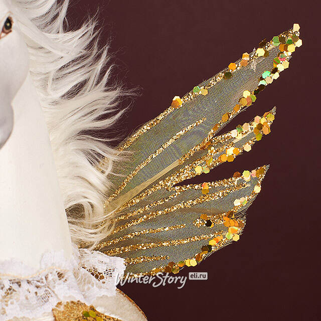 Винтажная елочная игрушка Лошадь Кендал: Лес Саксен 20 см Winter Deco