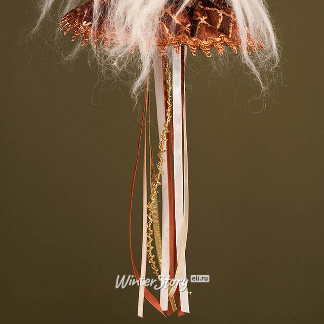 Елочная игрушка Санта - Добрый Старичок 25 см Winter Deco