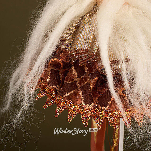 Елочная игрушка Санта - Добрый Старичок 25 см Winter Deco