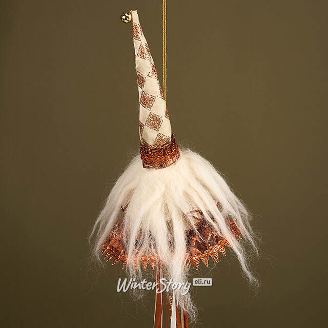 Елочная игрушка Санта - Добрый Старичок 25 см Winter Deco