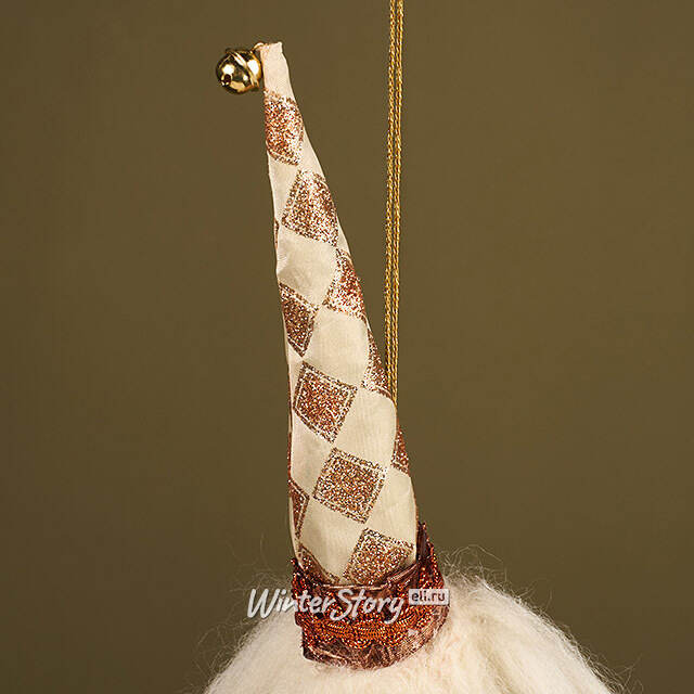 Елочная игрушка Санта - Добрый Старичок 25 см Winter Deco