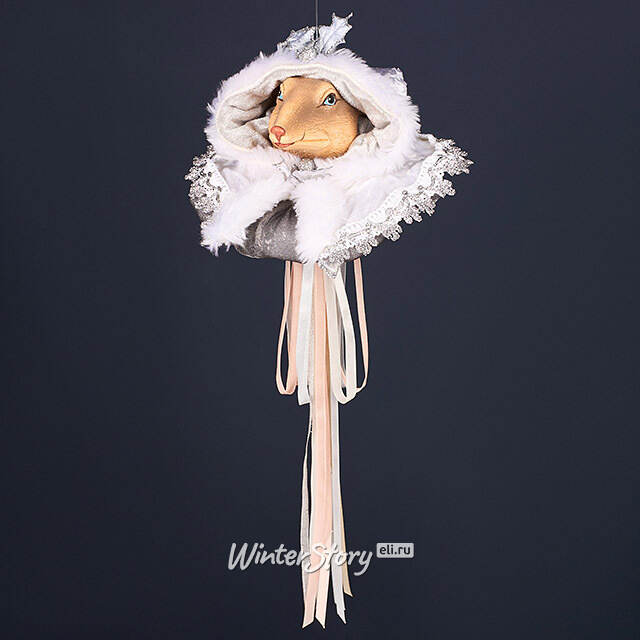 Елочная игрушка Белка Ландри - Bois Guillaume 35 см Winter Deco