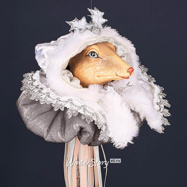 Елочная игрушка Белка Ландри - Bois Guillaume 35 см Winter Deco