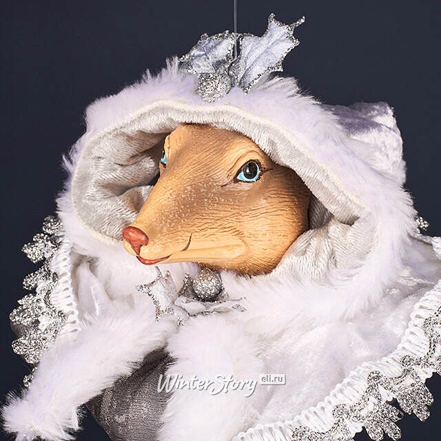 Елочная игрушка Белка Ландри - Bois Guillaume 35 см Winter Deco