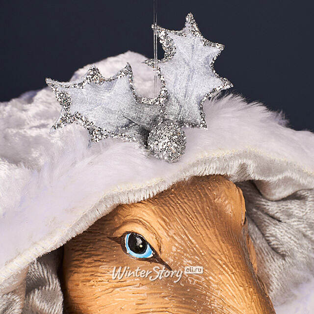 Елочная игрушка Белка Ландри - Bois Guillaume 35 см Winter Deco