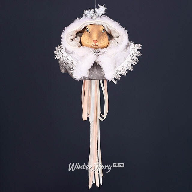 Елочная игрушка Белка Ландри - Bois Guillaume 35 см Winter Deco