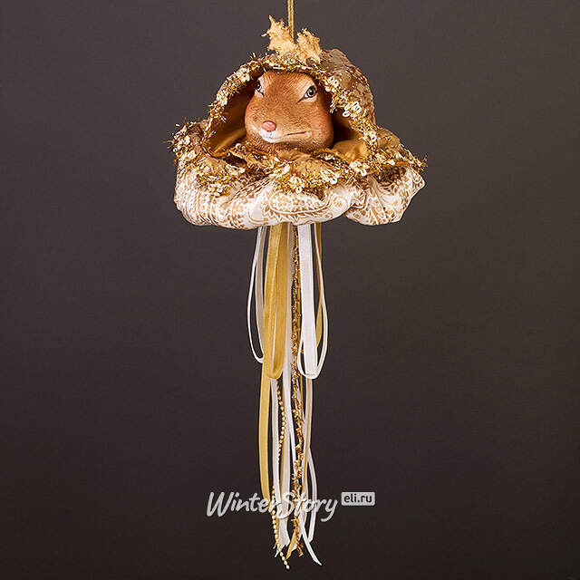 Елочная игрушка Белка Комбри - Bois Guillaume 35 см Winter Deco