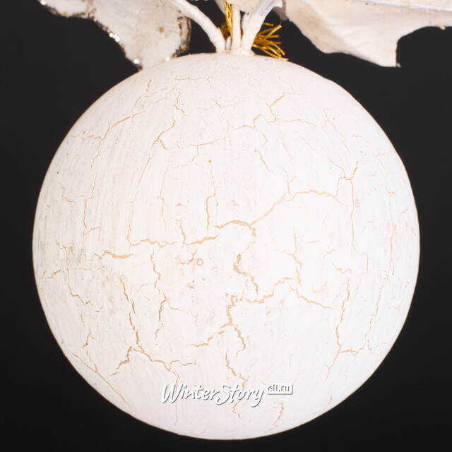 Винтажный елочный шар Libellula Antico 15 см Winter Deco