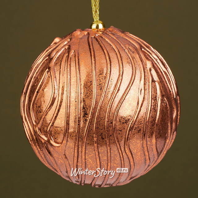 Винтажный елочный шар Pieve-Fociana 8 см Winter Deco