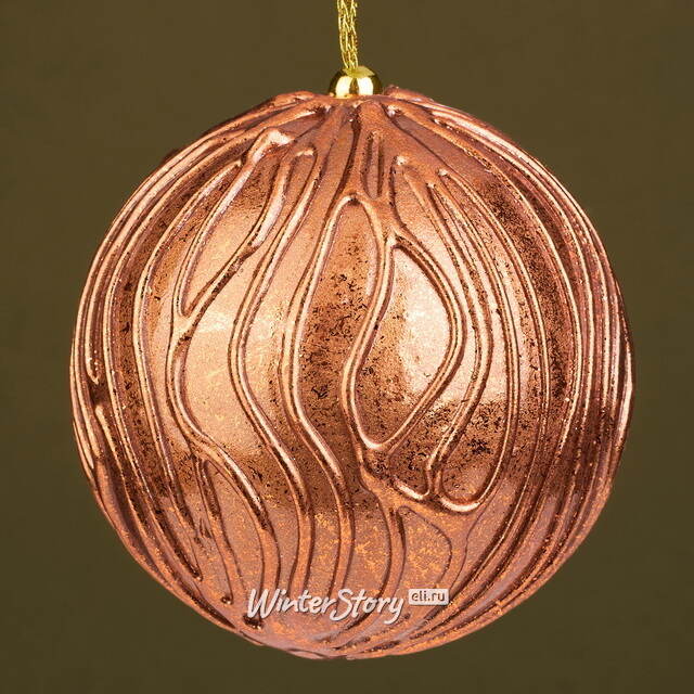 Винтажный елочный шар Pieve-Fociana 8 см Winter Deco