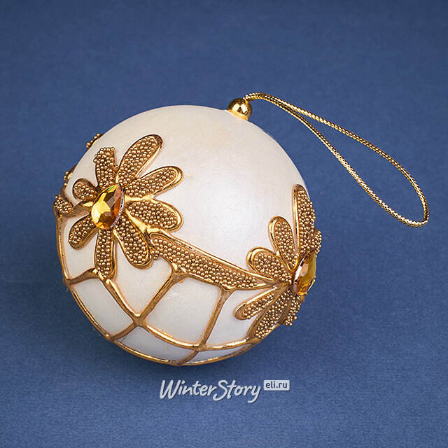 Набор елочных шаров Castagneto - Carducci 8 см, 6 шт Winter Deco