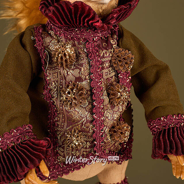 Елочная игрушка Белка Ревиль - Лес Саксен 25 см Winter Deco