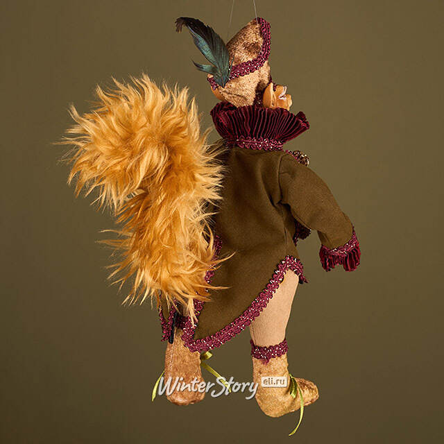 Елочная игрушка Белка Ревиль - Лес Саксен 25 см Winter Deco