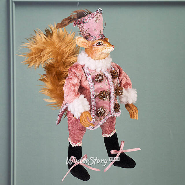 Елочная игрушка Белка Шароль - Лес Саксен 30 см Winter Deco