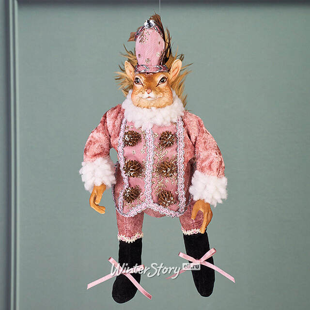 Елочная игрушка Белка Шароль - Лес Саксен 30 см Winter Deco