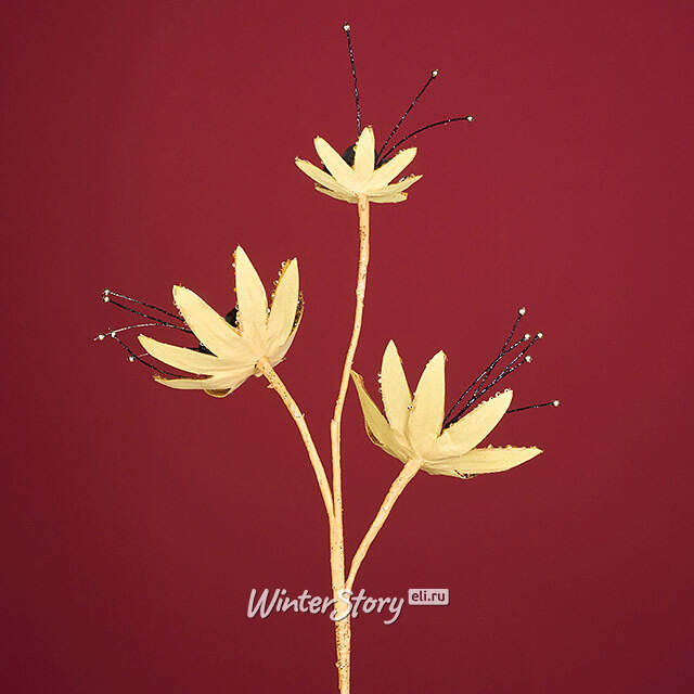 Декоративная ветка Солсбери 50 см Winter Deco