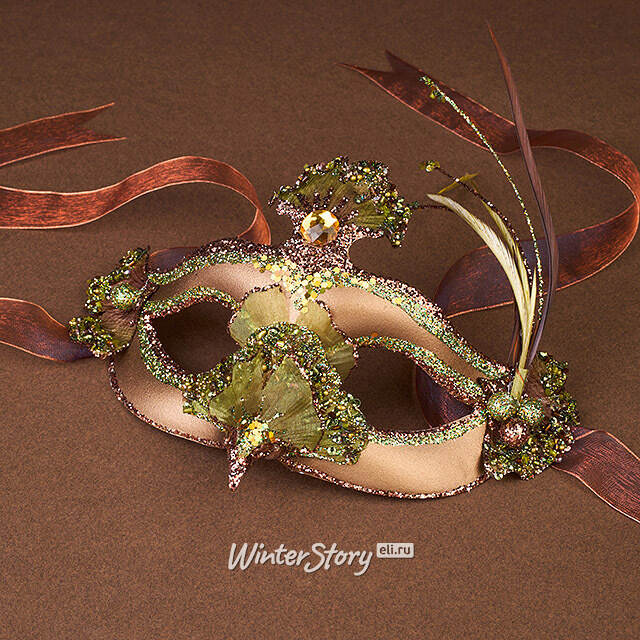 Елочная игрушка Маска - Hartley Whitney 20 см Winter Deco