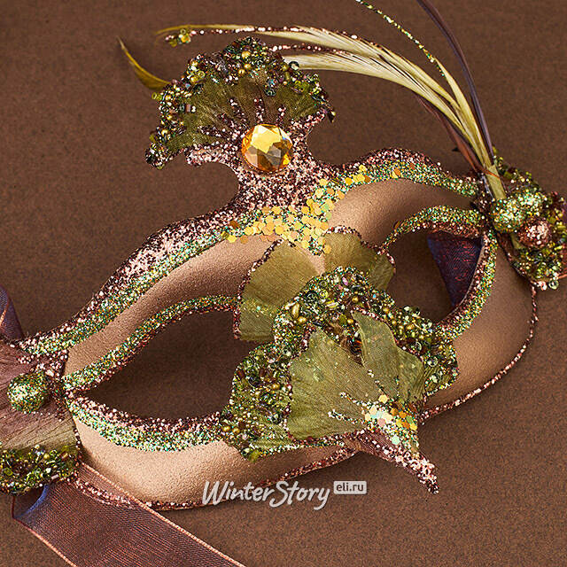 Елочная игрушка Маска - Hartley Whitney 20 см Winter Deco