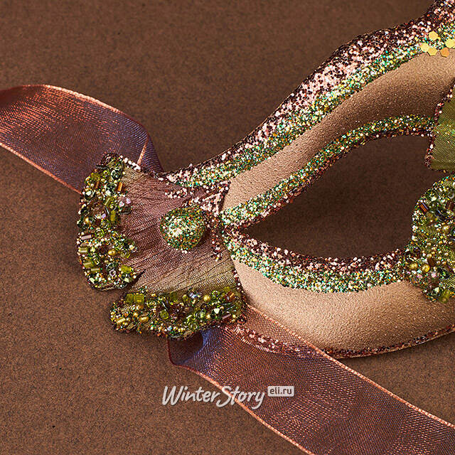 Елочная игрушка Маска - Hartley Whitney 20 см Winter Deco