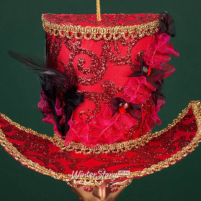 Елочная игрушка Маска Monte Grimano - Кабаре 20 см Winter Deco