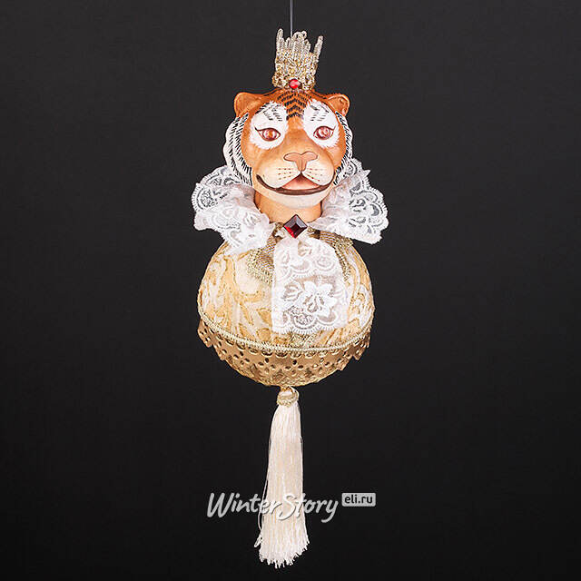 Елочная игрушка Тигр Гави - Королевство Камелот 28 см Winter Deco