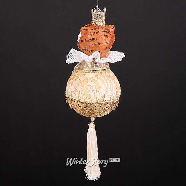 Елочная игрушка Тигр Гави - Королевство Камелот 28 см Winter Deco