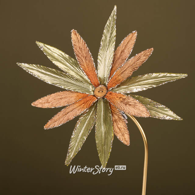 Искусственный цветок Morano-Calabro 25 см, клипса Winter Deco