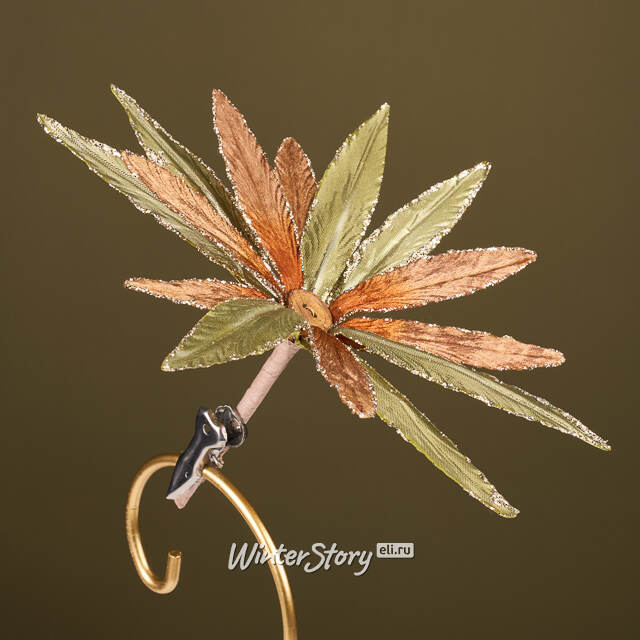 Искусственный цветок Morano-Calabro 25 см, клипса Winter Deco