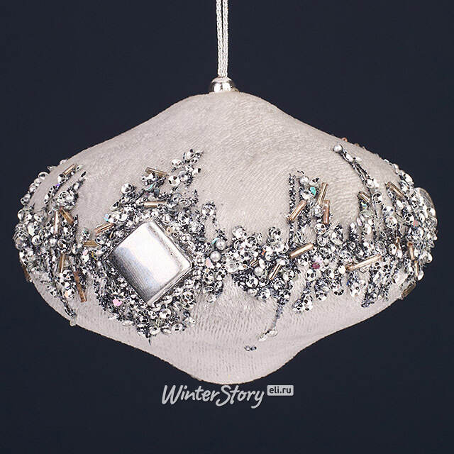 Винтажная елочная игрушка Луковка Bernate - Ticino 12 см Winter Deco