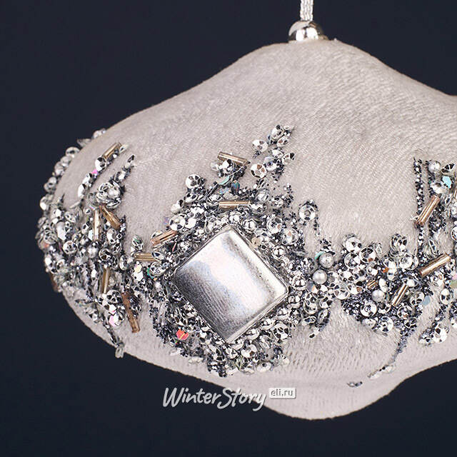 Винтажная елочная игрушка Луковка Bernate - Ticino 12 см Winter Deco