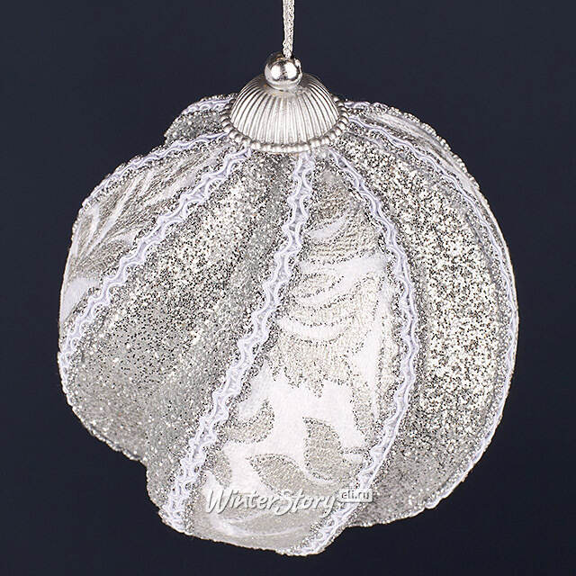 Елочный шар Malborghetto - Valbruna 10 см Winter Deco