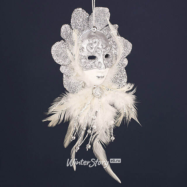 Елочная игрушка Маска - Moonlight Sonata 19 см Winter Deco