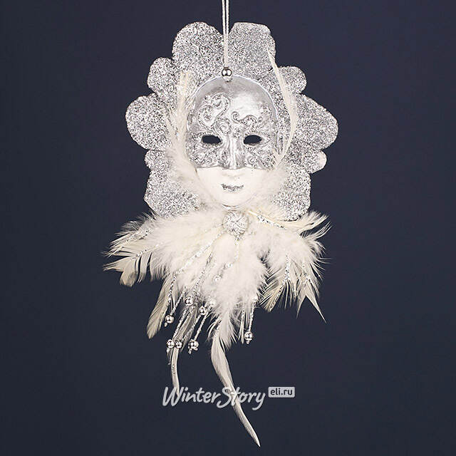 Елочная игрушка Маска - Moonlight Sonata 19 см Winter Deco