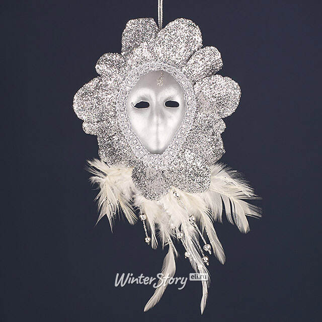 Елочная игрушка Маска - Moonlight Sonata 19 см Winter Deco