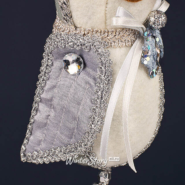 Елочная игрушка Сова Белинда: Winter Owl 17 см Winter Deco