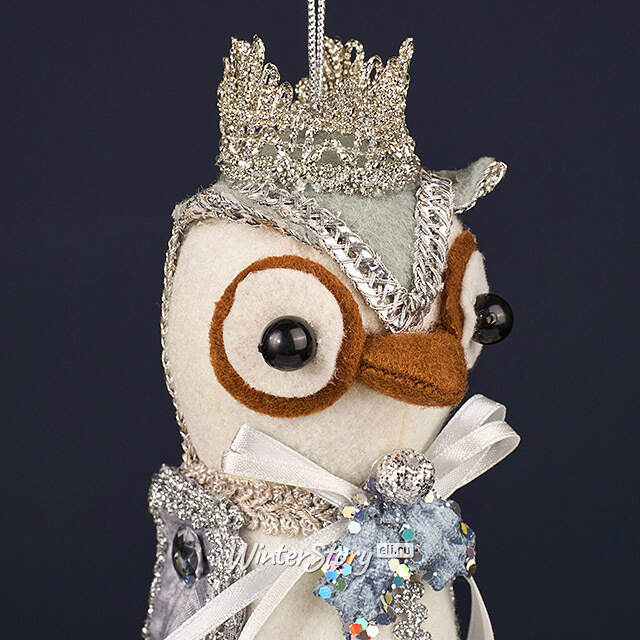 Елочная игрушка Сова Белинда: Winter Owl 17 см Winter Deco
