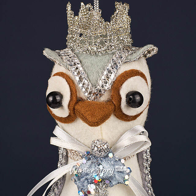 Елочная игрушка Сова Белинда: Winter Owl 17 см Winter Deco