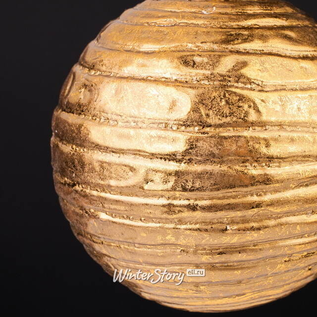 Елочный шар Nava Redonda - Золотое Руно 10 см Winter Deco