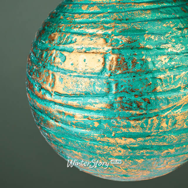 Елочный шар Nava Redonda - Небесная Бирюза 13 см Winter Deco