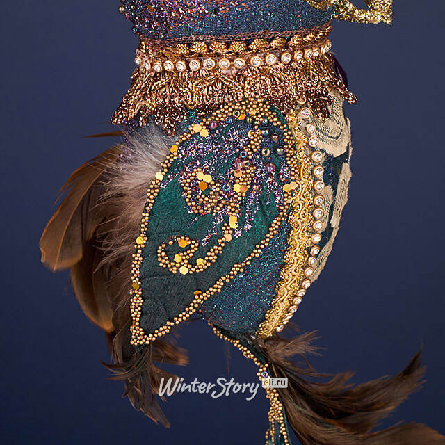 Елочная игрушка Филин Аланш: Magic Masquerade 29 см Winter Deco