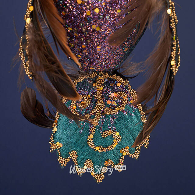 Елочная игрушка Филин Аланш: Magic Masquerade 29 см Winter Deco